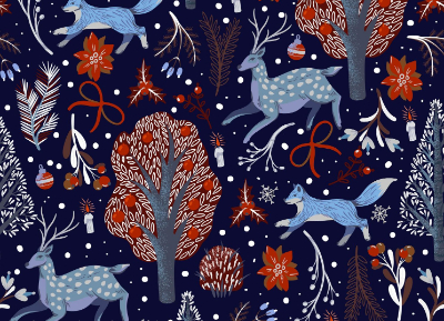 Christmas Card - Moscow Winter